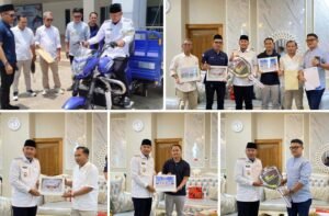 Wawali Kendari Terima Hibah Pustu, Masjid, Posyandu dan Motor Sampah dari PT Swadana Dwipa Property