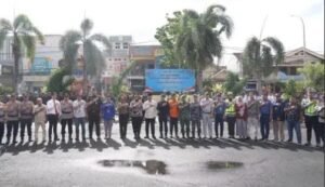 Polres Ternate Gelar Apel Operasi Ketupat Kie Raha 2026, Wawali Nasri Abubakar Hadir Bersama Forkopimda